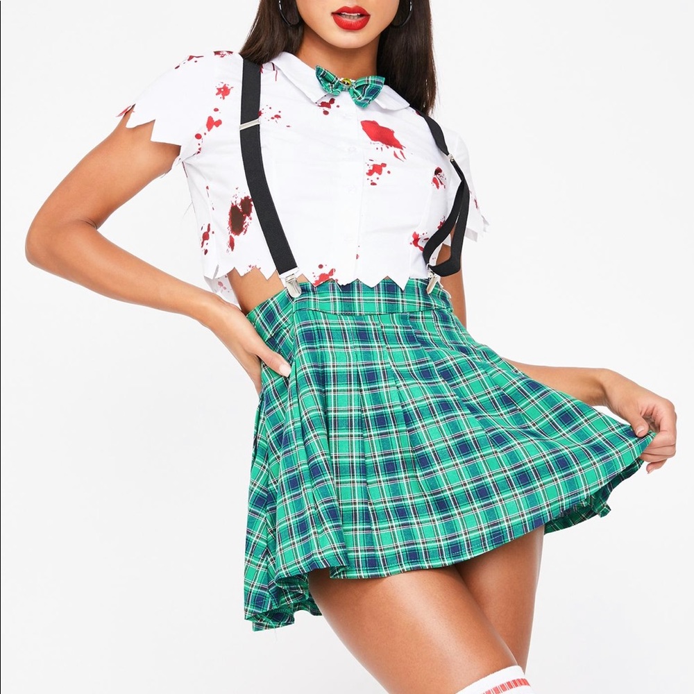 Dead school girl costume size medium